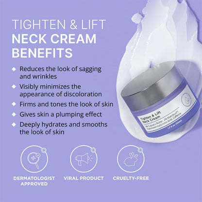 Tighten Lift Neck Cream for Hydration and Firming